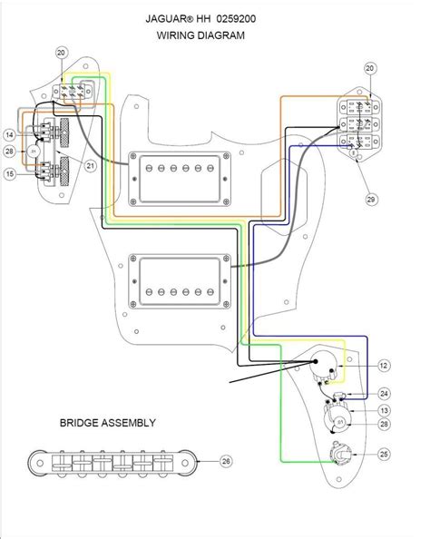 jaguar special hh wiring diagram 